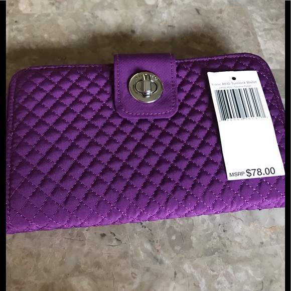 Vera Bradley Handbags - NWT 🦋Vera Bradley Iconic RFD Wallet